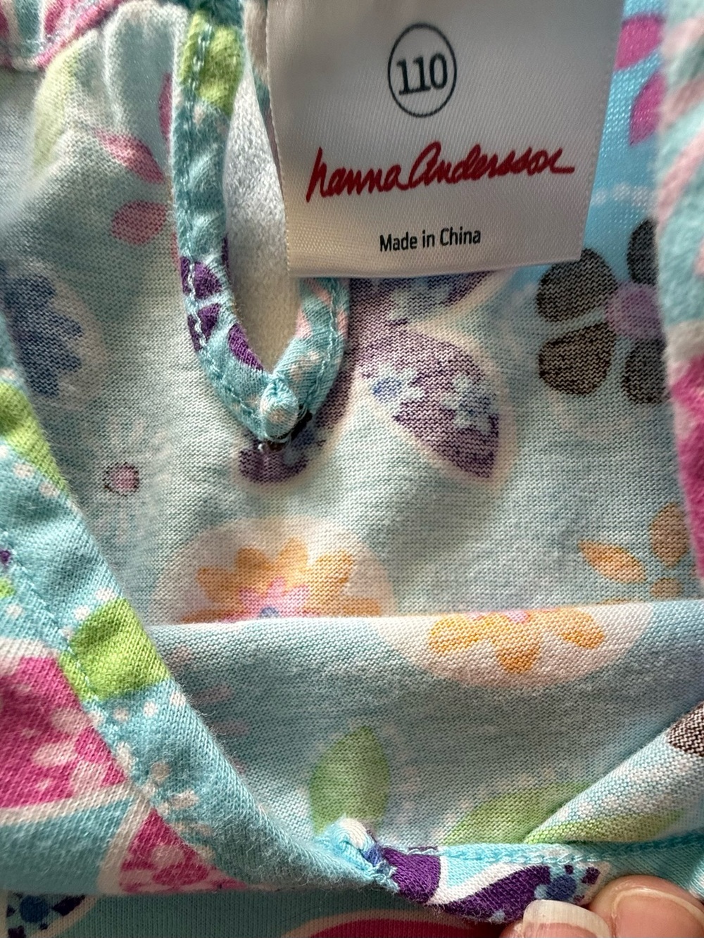 Hanna Andersson SPMK Tea Party Dress size 110 (5) - Picture 3 of 6